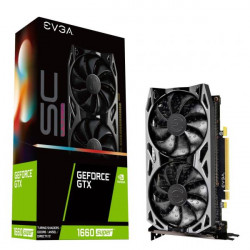 EVGA GeForce GTX 1660 6GB DDR6 Super SC Ultra Gaming (06G-P4-1068-KR)