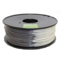 3D Filament 1,75 mm PLA Tempshift grau zu weiß 1000g 1kg