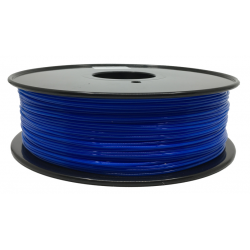 3D Filament 1,75 mm PLA TRANS blau 1000g 1kg