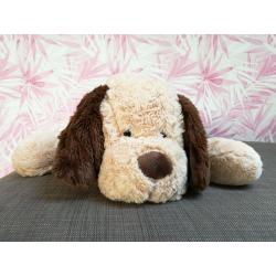 Bear toys Plüschhund Plüschtier Hund Stofftier Kuscheltier beige-braun super weich 90cm XL