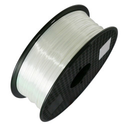 3D Filament 1,75 mm Polymer Silk weiß 1000g 1kg