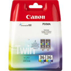 Canon Tinte CLI-36 dreifarbig, 2er-Pack (1511B018)