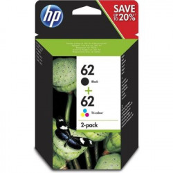 HP Druckköpfe mit Tinte Nr 62 schwarz/farbig (N9J71AE)
