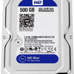 OEM Western Digital WD Blue 500GB, 5400rpm/64MB Cache, SATA 6Gb/s (WD5000AZRZ)