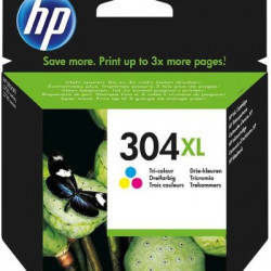 HP 304 XL Druckkopf mit Tinte farbig (N9K07AE)