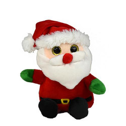 Plüsch Weihnachtsmann Santa Claus 15cm
